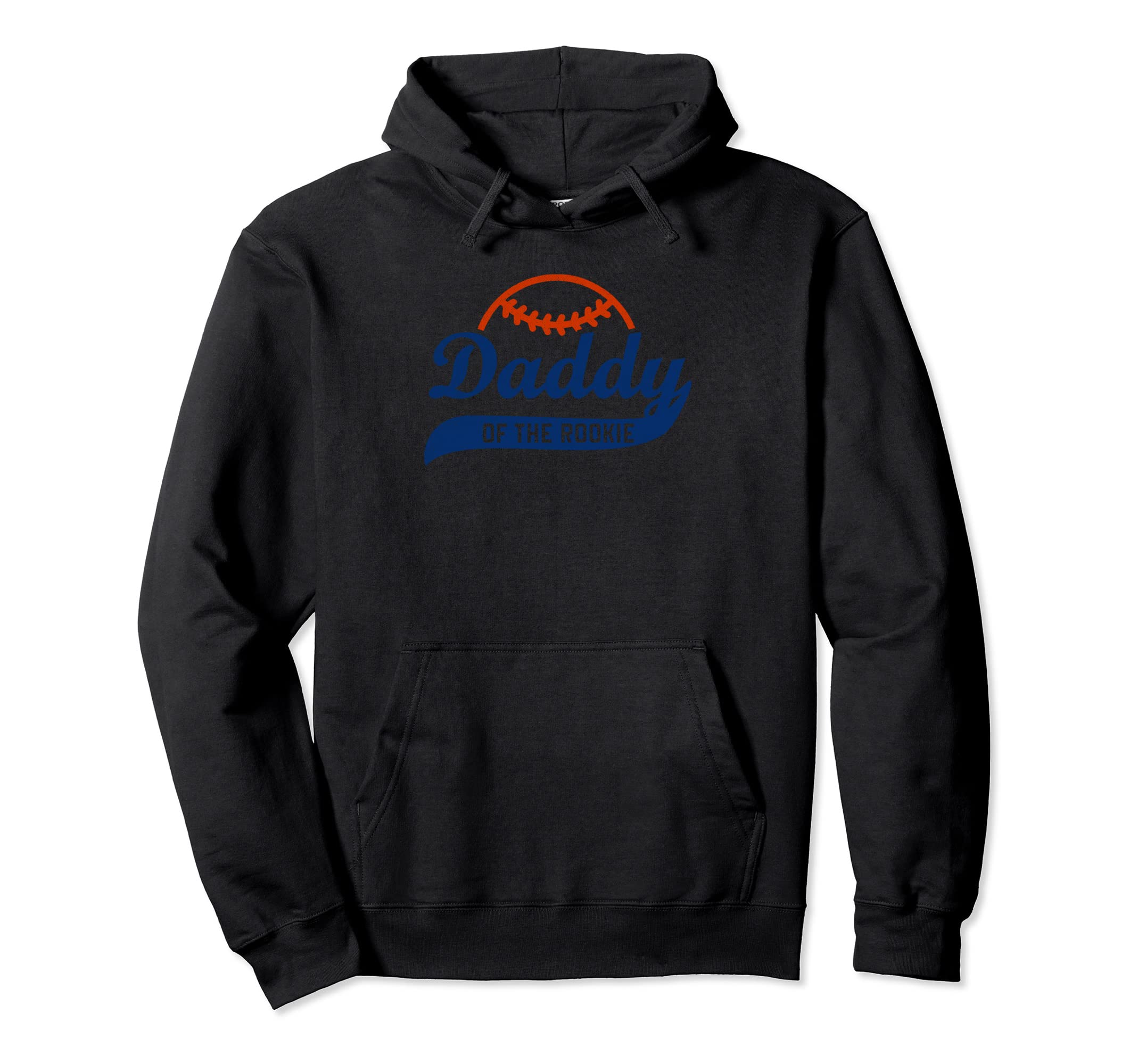 Funny Baseball Daddy Rookie Dad Hoodie - Aesthetic Graphic Men Women - T-Shirt, Sweatshirt, Hoodie