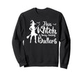 This Witch Is Busy Raising Ballers Sweatshirt - Minimalist Print Unisex - T-Shirt, Sweatshirt, Hoodie