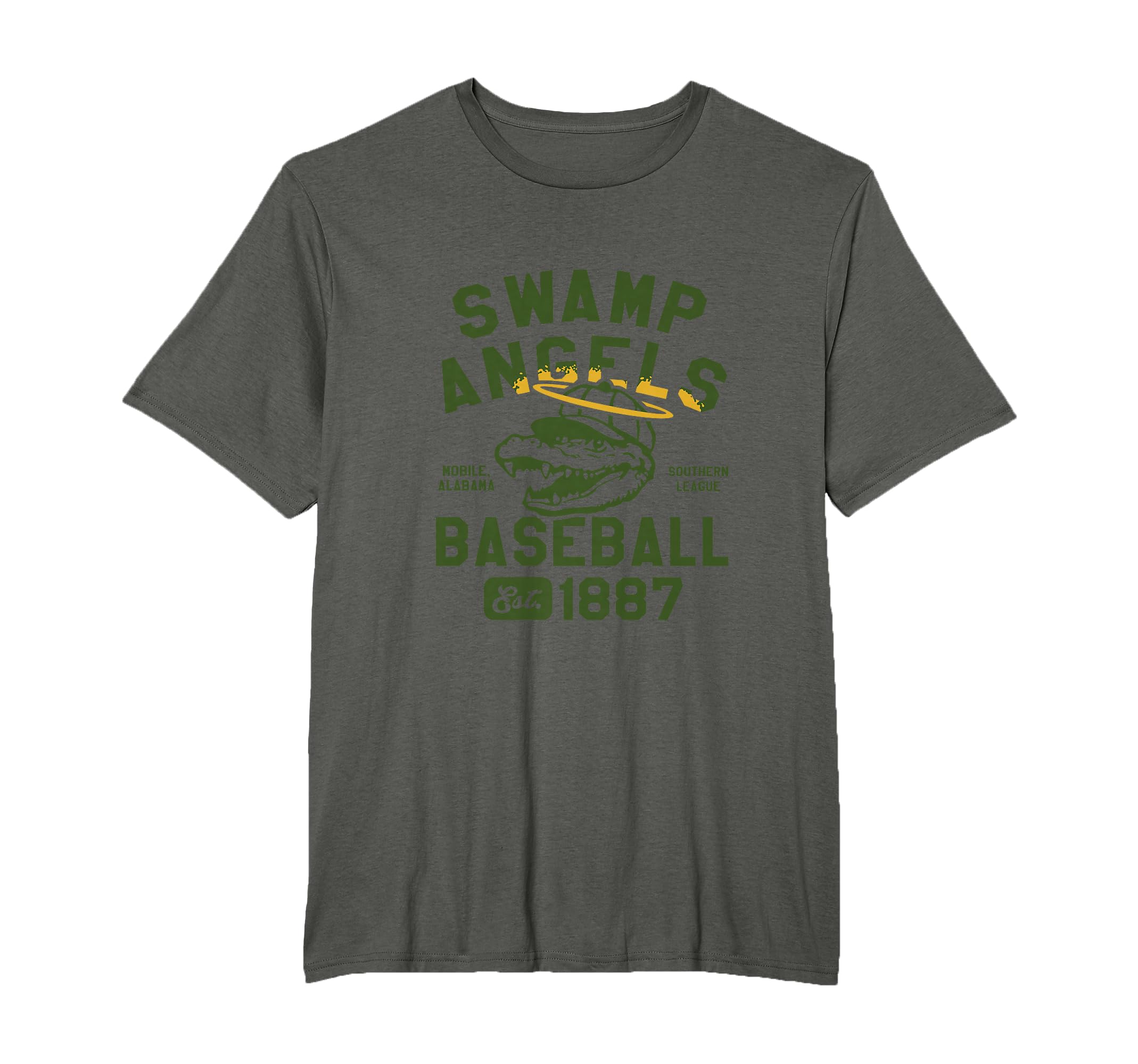 Mobile Swamp Angels Alabama Defunct T-Shirt - Graphic Print for Adults - T-Shirt, Sweatshirt, Hoodie
