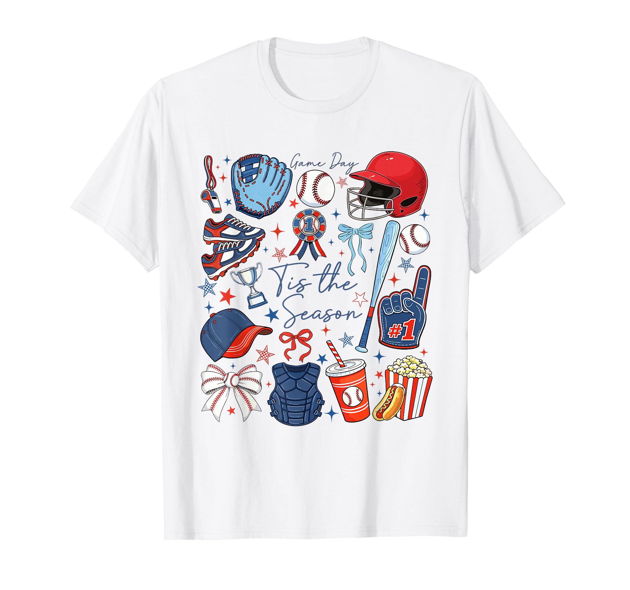 Coquette Tis Season Baseball Game Day T-Shirt - Minimalist Print Unisex - T-Shirt, Sweatshirt, Hoodie