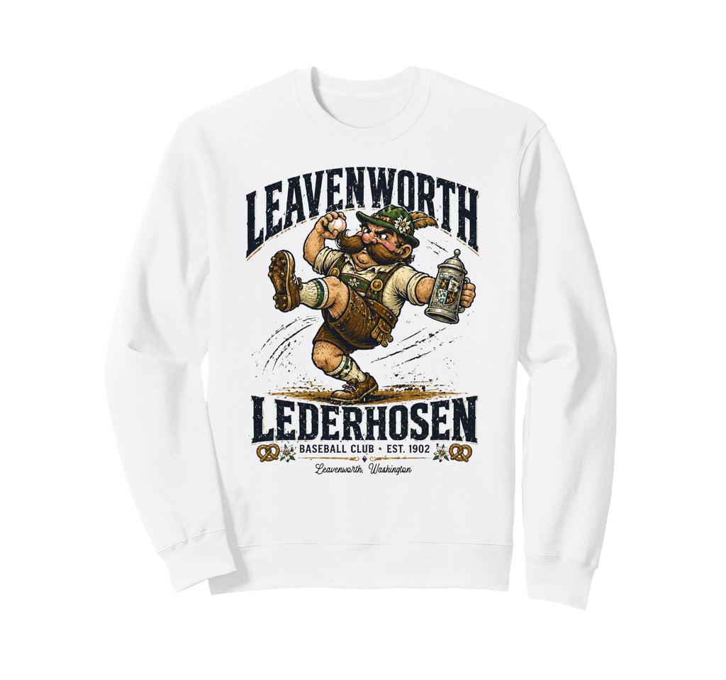 Leavenworth Lederhosen Minor Sweatshirt - Custom Art Print Men Women - T-Shirt, Sweatshirt, Hoodie