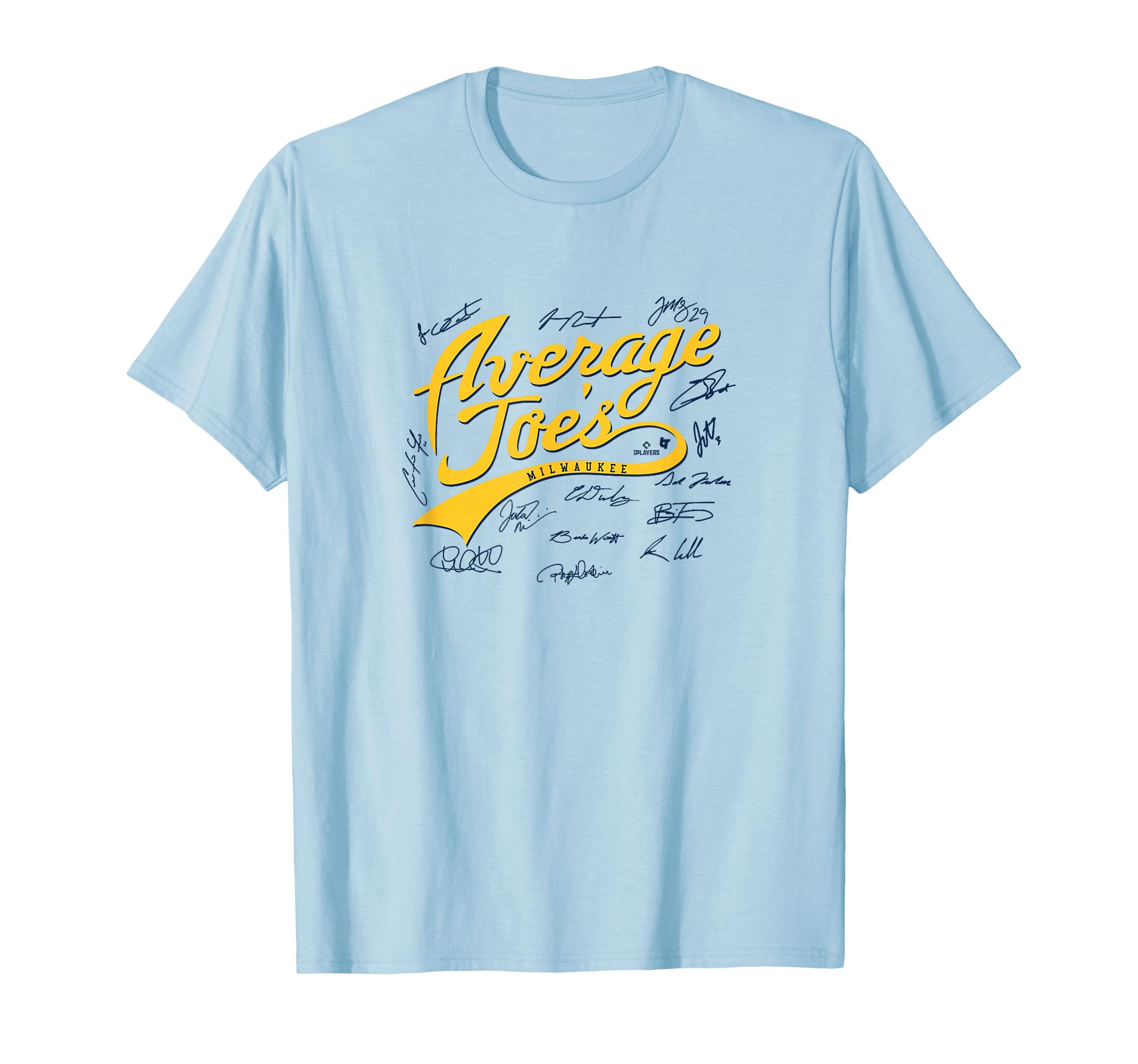 Bunch Average Joes Light Blue T-Shirt - Trendy Graphic for Adults - T-Shirt, Sweatshirt, Hoodie