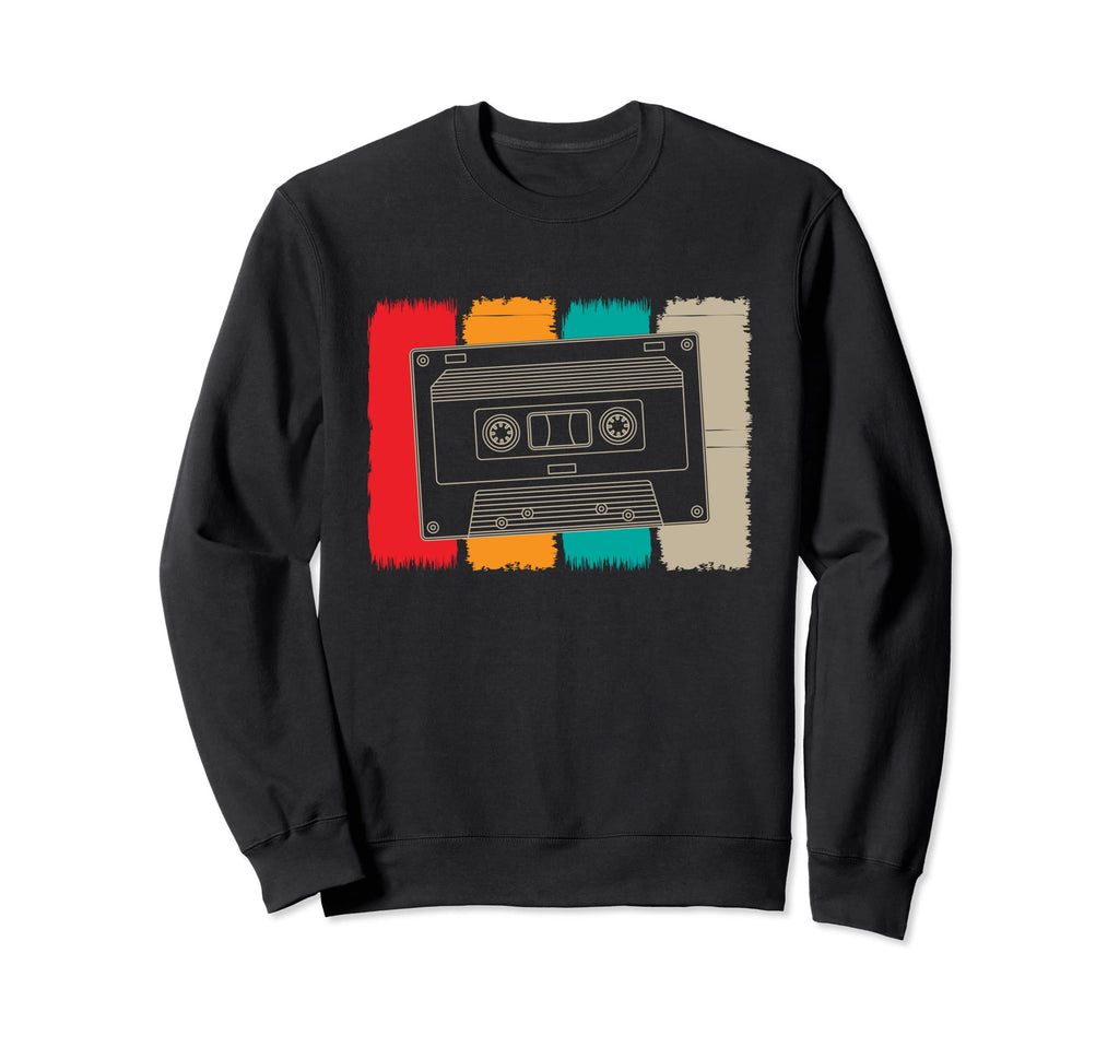 Eighties Generation 1980S Mixtape Sweatshirt - Custom Art Print Unisex - T-Shirt, Sweatshirt, Hoodie
