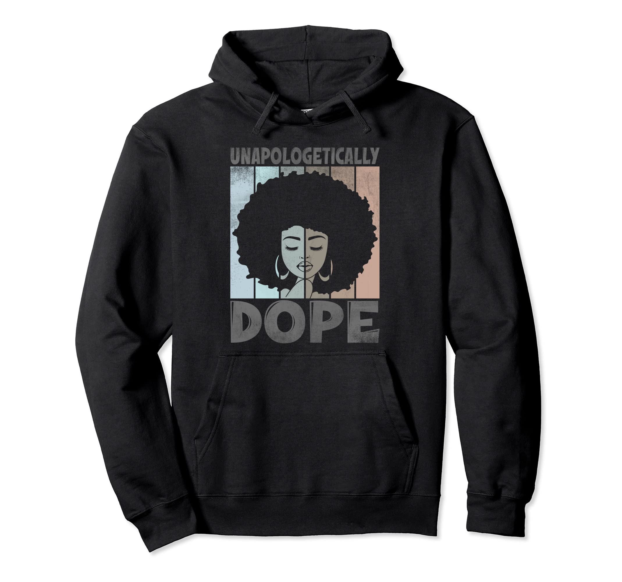 Juneteenth Unapologetically Dope Hoodie - Minimalist Print Men Women - T-Shirt, Sweatshirt, Hoodie