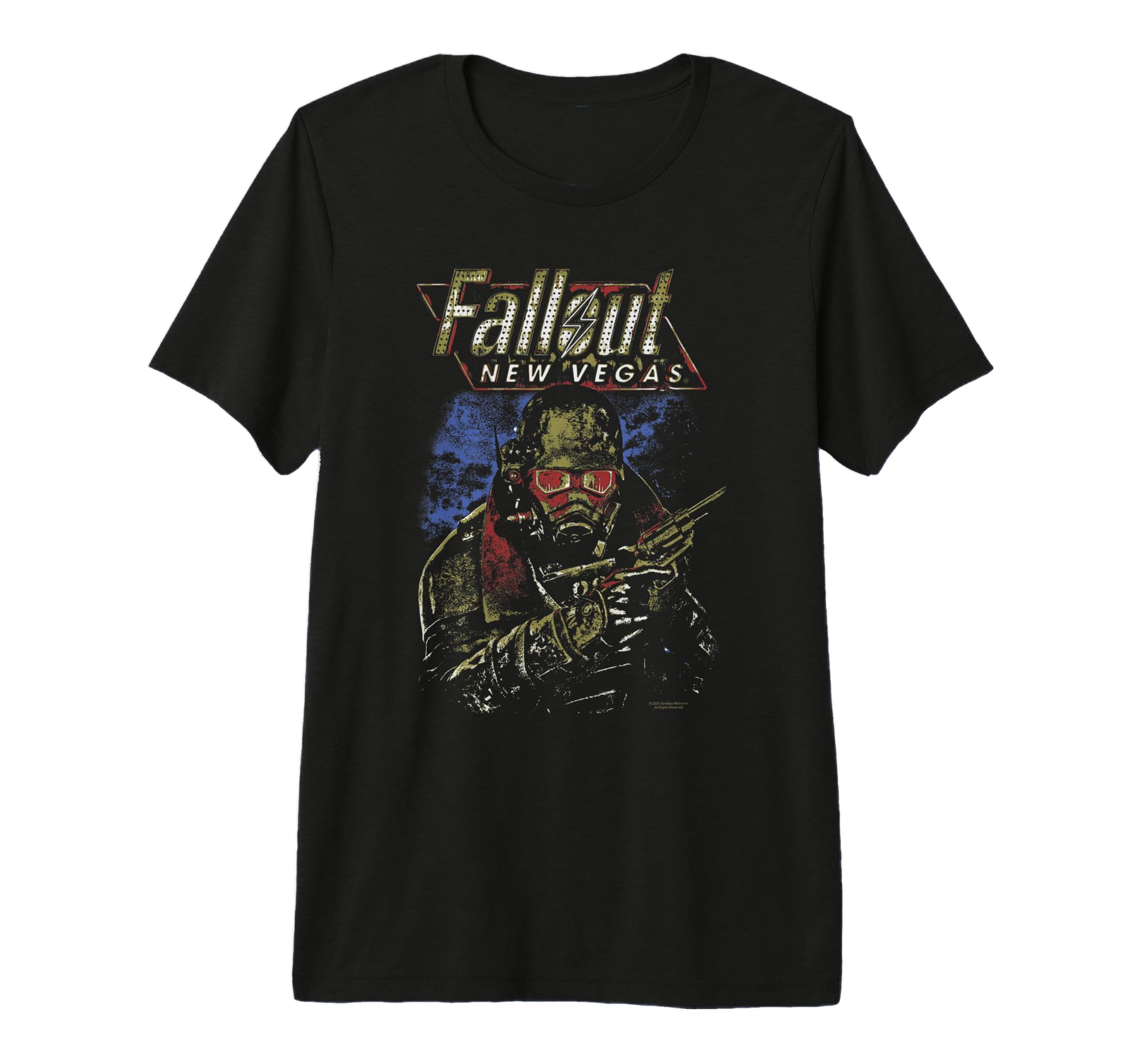 Fallout New Vegas Ranger Distressed T-Shirt - Novelty Apparel Men Women - T-Shirt, Sweatshirt, Hoodie