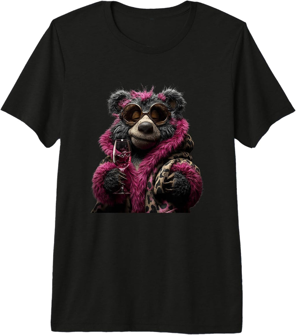 Whimsical Glam Creature Character Graphics Pink - Adult & Kids T-Shirts, Sweatshirts & Hoodies apparel design preview 1