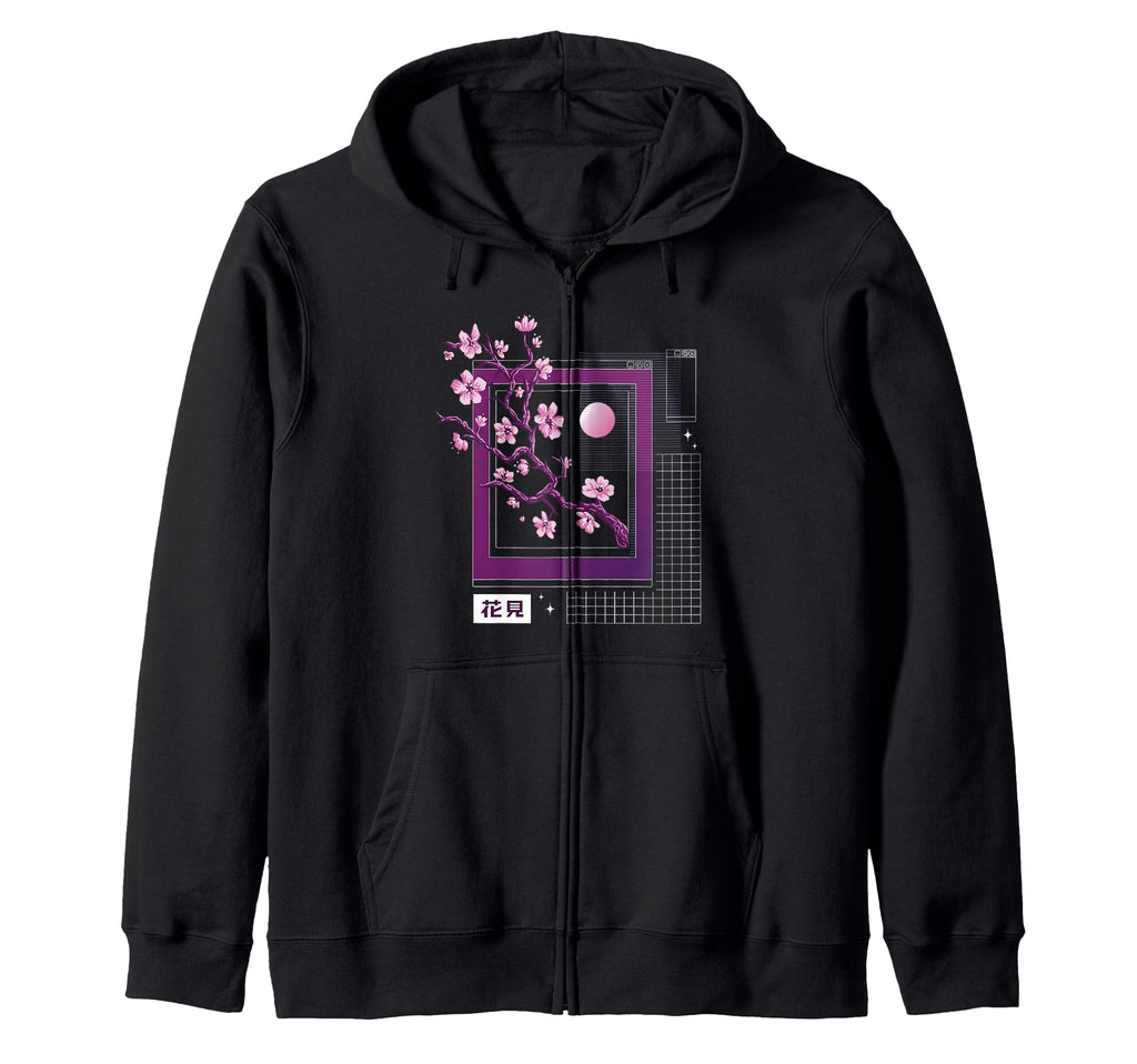 Vaporwave Aesthetic 80S 90S Streetwear Hoodie - Fun Novelty Design Unisex - T-Shirt, Sweatshirt, Hoodie