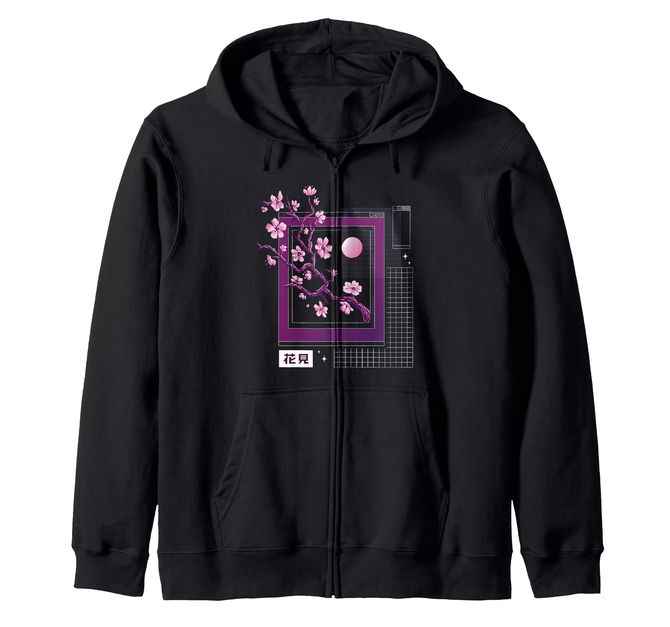 Vaporwave Aesthetic 80S 90S Streetwear Hoodie - Fun Novelty Design Unisex - T-Shirt, Sweatshirt, Hoodie