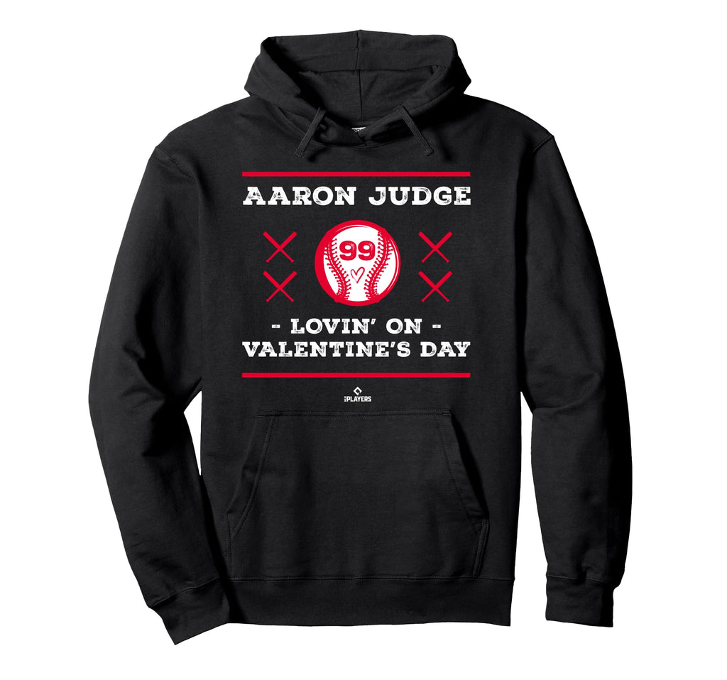 Aaron Judge Lovin Valentines Day New York Hoodie - Novelty Apparel Unisex - T-Shirt, Sweatshirt, Hoodie