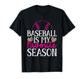 Baseball Womens Leopard Pattern Baseball T-Shirt - Graphic Print Unisex - T-Shirt, Sweatshirt, Hoodie