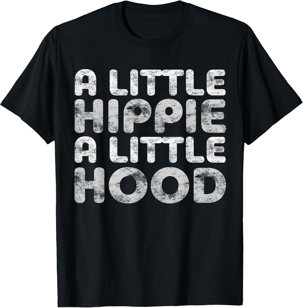 A Little Hippie Hood - Adult & Kids T-Shirts, Sweatshirts & Hoodies apparel design preview 1