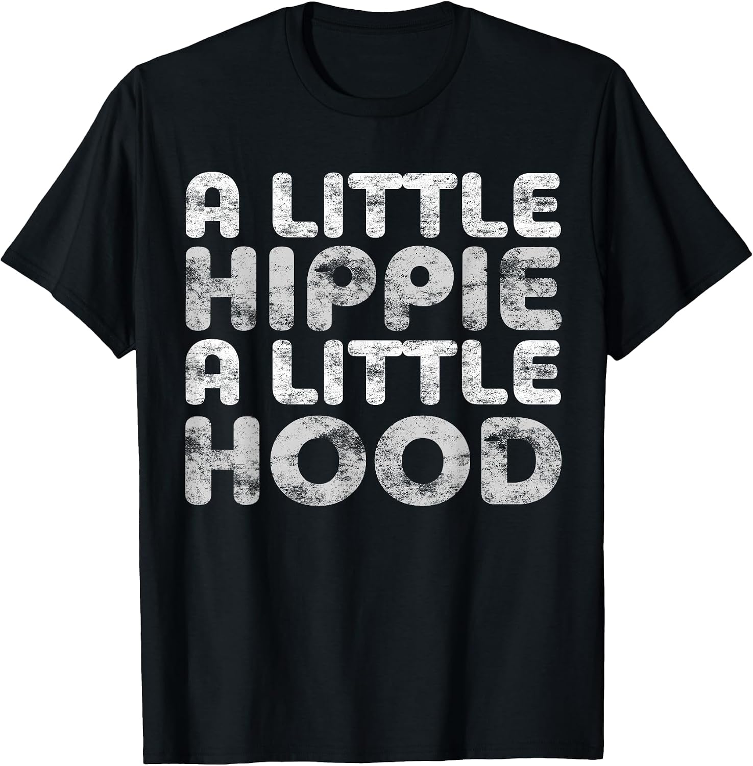 A Little Hippie Hood - Adult & Kids T-Shirts, Sweatshirts & Hoodies apparel design preview 1