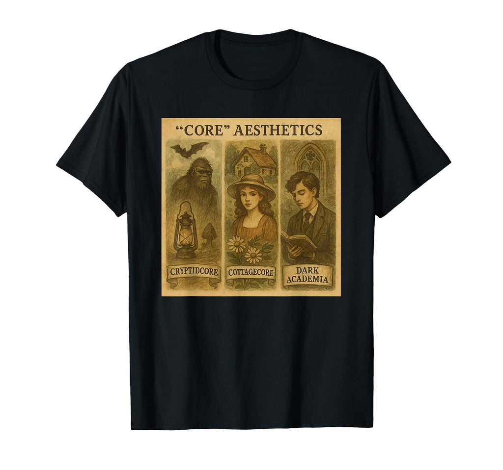 Core Aesthetics Cryptidcore T-Shirt - Custom Art Print Men Women - T-Shirt, Sweatshirt, Hoodie