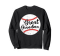 Baseball Great Grandma Proud Baseball Sweatshirt - Unique Graphic Unisex - T-Shirt, Sweatshirt, Hoodie
