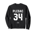 Zach Plesac 34 Mlbpa Cleveland Sweatshirt - Graphic Print Men Women - T-Shirt, Sweatshirt, Hoodie