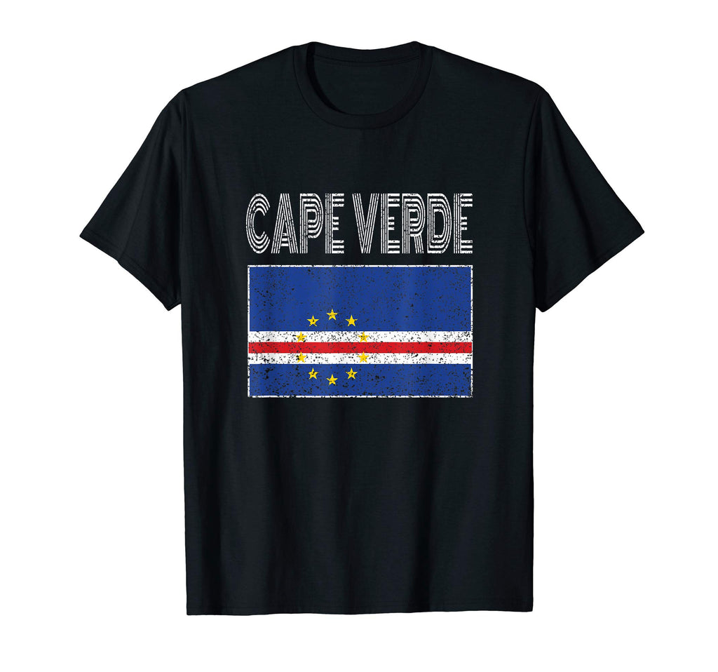 Cape Verdean National Flag Cape Verde T-Shirt - Trendy Graphic for Adults - T-Shirt, Sweatshirt, Hoodie