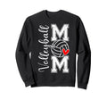 Volleyball Mom Game Day Vibes Sweatshirt - Aesthetic Graphic Unisex - T-Shirt, Sweatshirt, Hoodie