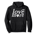 Love More 1970S Boho Aesthetic Hoodie - Novelty Apparel Unisex - T-Shirt, Sweatshirt, Hoodie