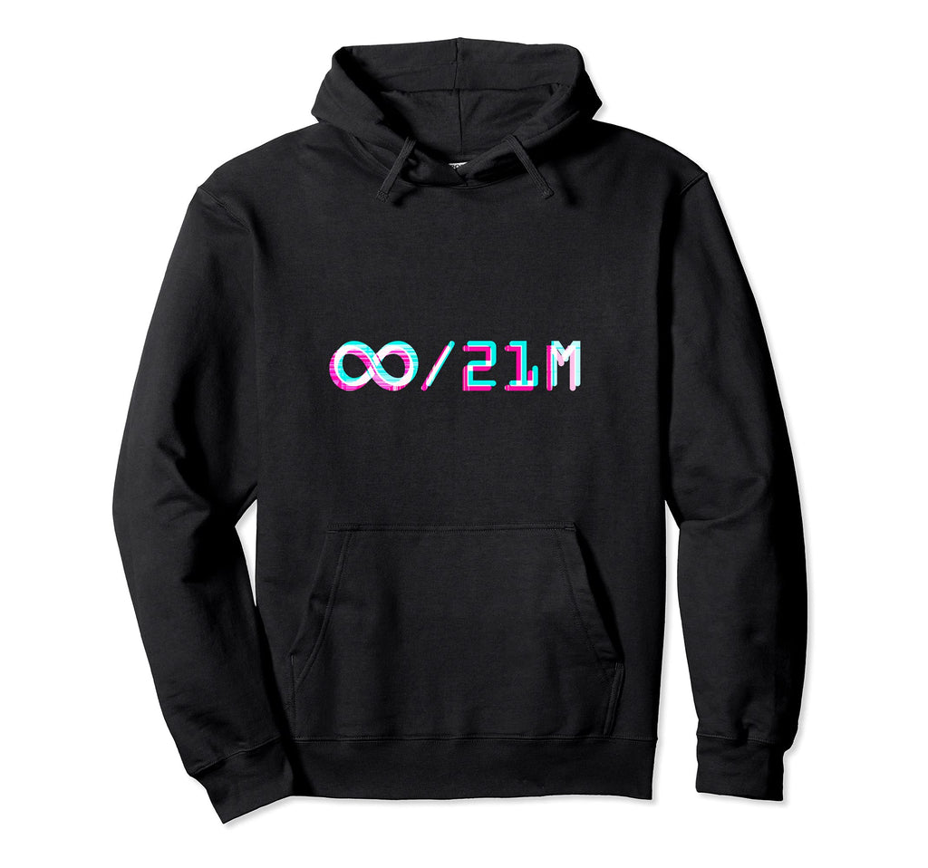 Btc Vaporwave Glitch 90S Soft Grunge Hoodie - Graphic Print for Adults - T-Shirt, Sweatshirt, Hoodie