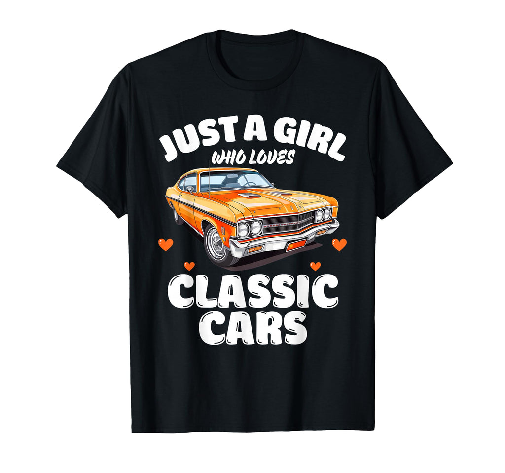 Just Who Loves Cars Car Lover T-Shirt - Fun Novelty Design for Adults - T-Shirt, Sweatshirt, Hoodie