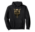 Skull Cross Y2K Goth Alt Grunge Gothic Hoodie - Custom Art Print Unisex - T-Shirt, Sweatshirt, Hoodie