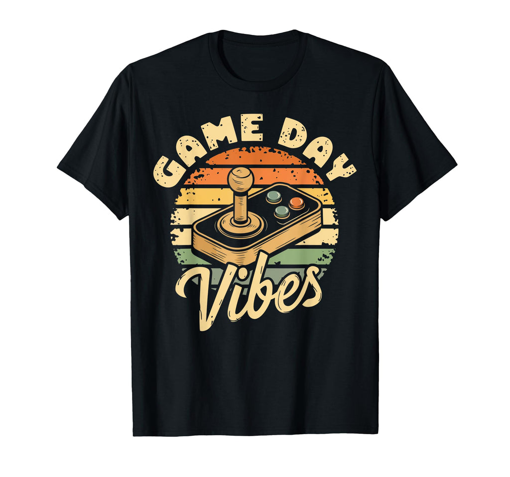 Game Day Vibes Arcade Joystick T-Shirt - Casual Everyday Wear for Adults - T-Shirt, Sweatshirt, Hoodie