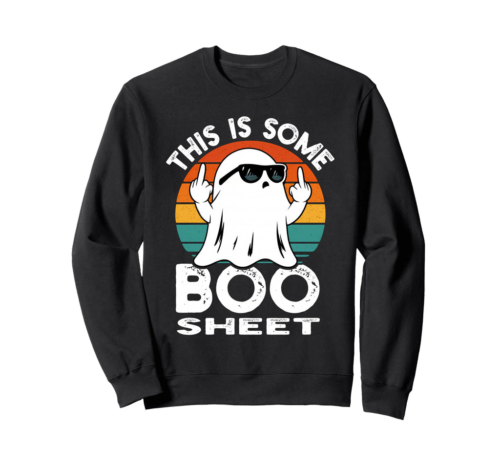 This Is Some Boo Sheet Sunset Sweatshirt - Casual Everyday Wear Men Women - T-Shirt, Sweatshirt, Hoodie