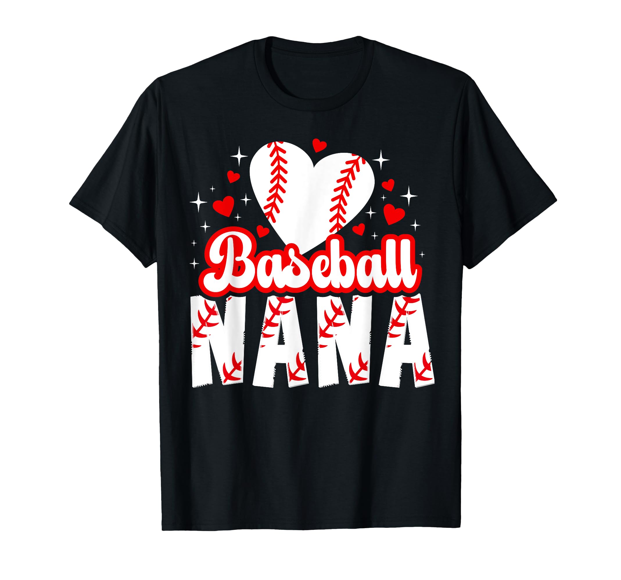 Baseball Nana Proud Nana Baseball T-Shirt - Streetwear Style for Adults - T-Shirt, Sweatshirt, Hoodie