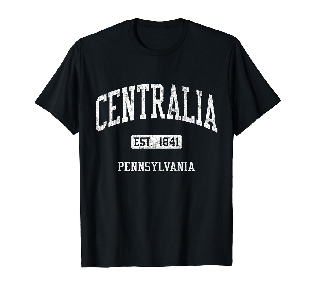 Centralia Pennsylvania Pa Js04 T-Shirt - Custom Art Print for Adults - T-Shirt, Sweatshirt, Hoodie