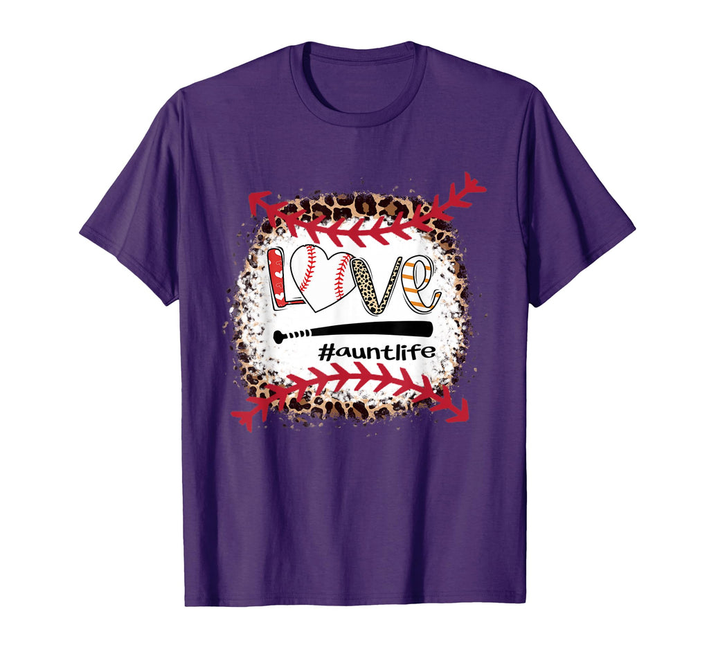 Love Baseball Aunt Baseball Aunt T-Shirt - Minimalist Print for Adults - T-Shirt, Sweatshirt, Hoodie