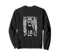 Y2K Streetwear Dog Pit Bull Sweatshirt - Minimalist Print Unisex - T-Shirt, Sweatshirt, Hoodie