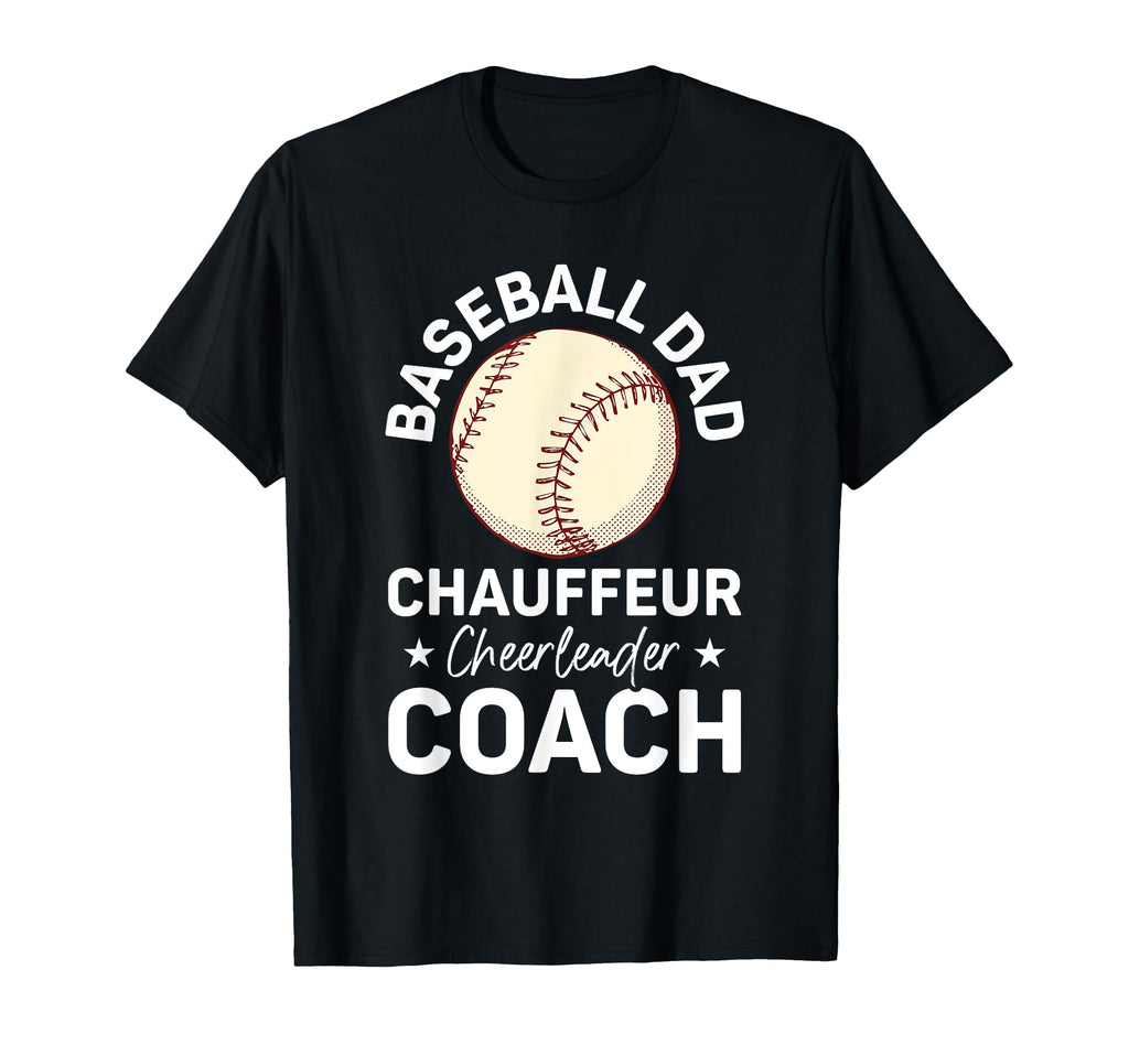 Fathers Day Baseball Dad Parent T-Shirt - Graphic Print for Adults - T-Shirt, Sweatshirt, Hoodie