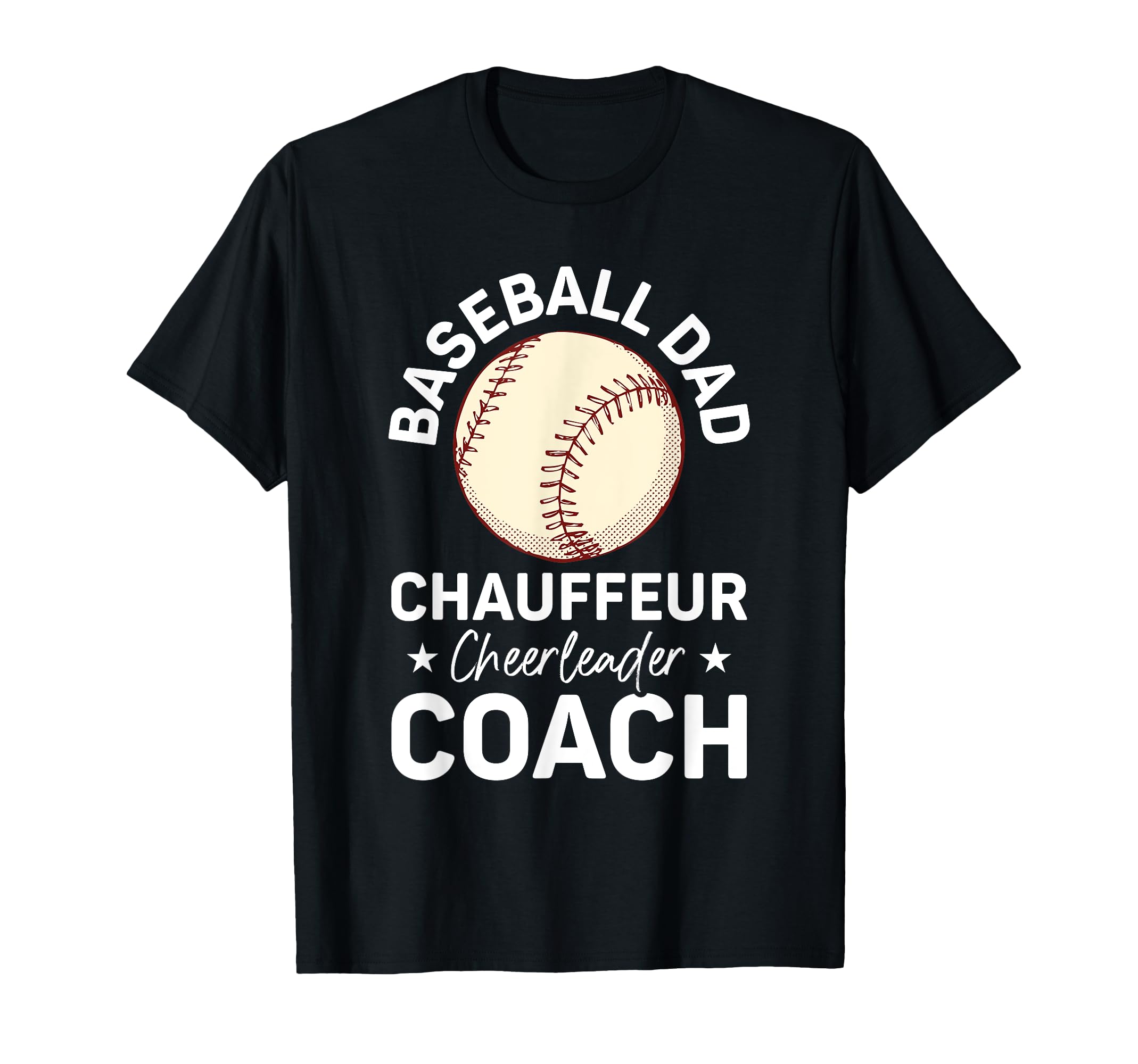 Fathers Day Baseball Dad Parent T-Shirt - Graphic Print for Adults - T-Shirt, Sweatshirt, Hoodie