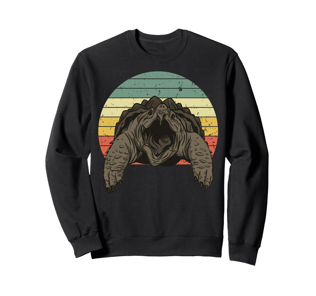 Snapping Turtle Sunset Snapping Turtle Sweatshirt - Graphic Print Men Women - T-Shirt, Sweatshirt, Hoodie
