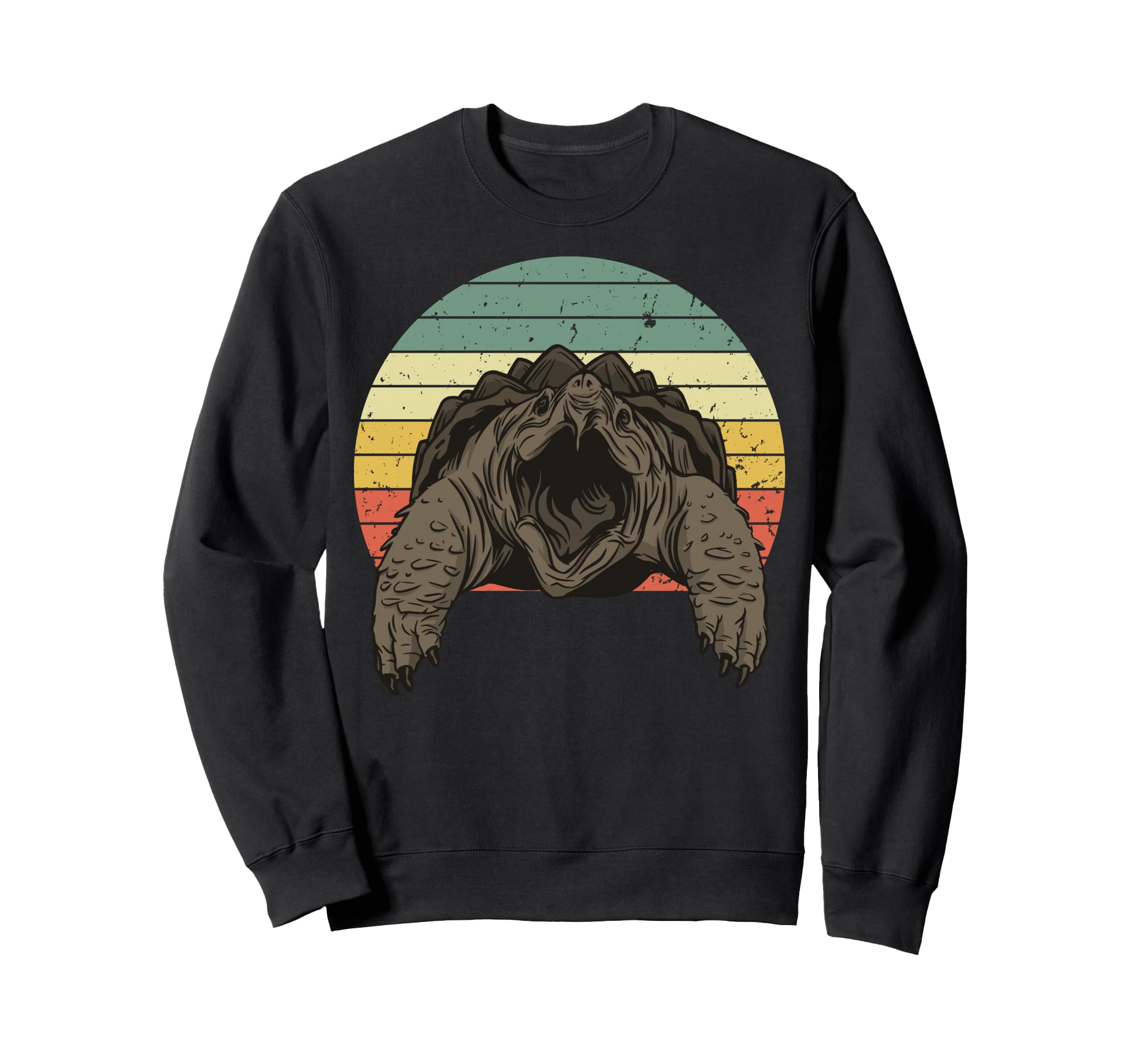 Snapping Turtle Sunset Snapping Turtle Sweatshirt - Graphic Print Men Women - T-Shirt, Sweatshirt, Hoodie