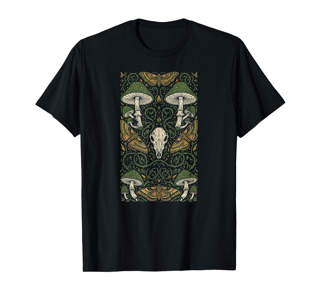 Witchy Botanical Goblincore Art T-Shirt - Minimalist Print Men Women - T-Shirt, Sweatshirt, Hoodie