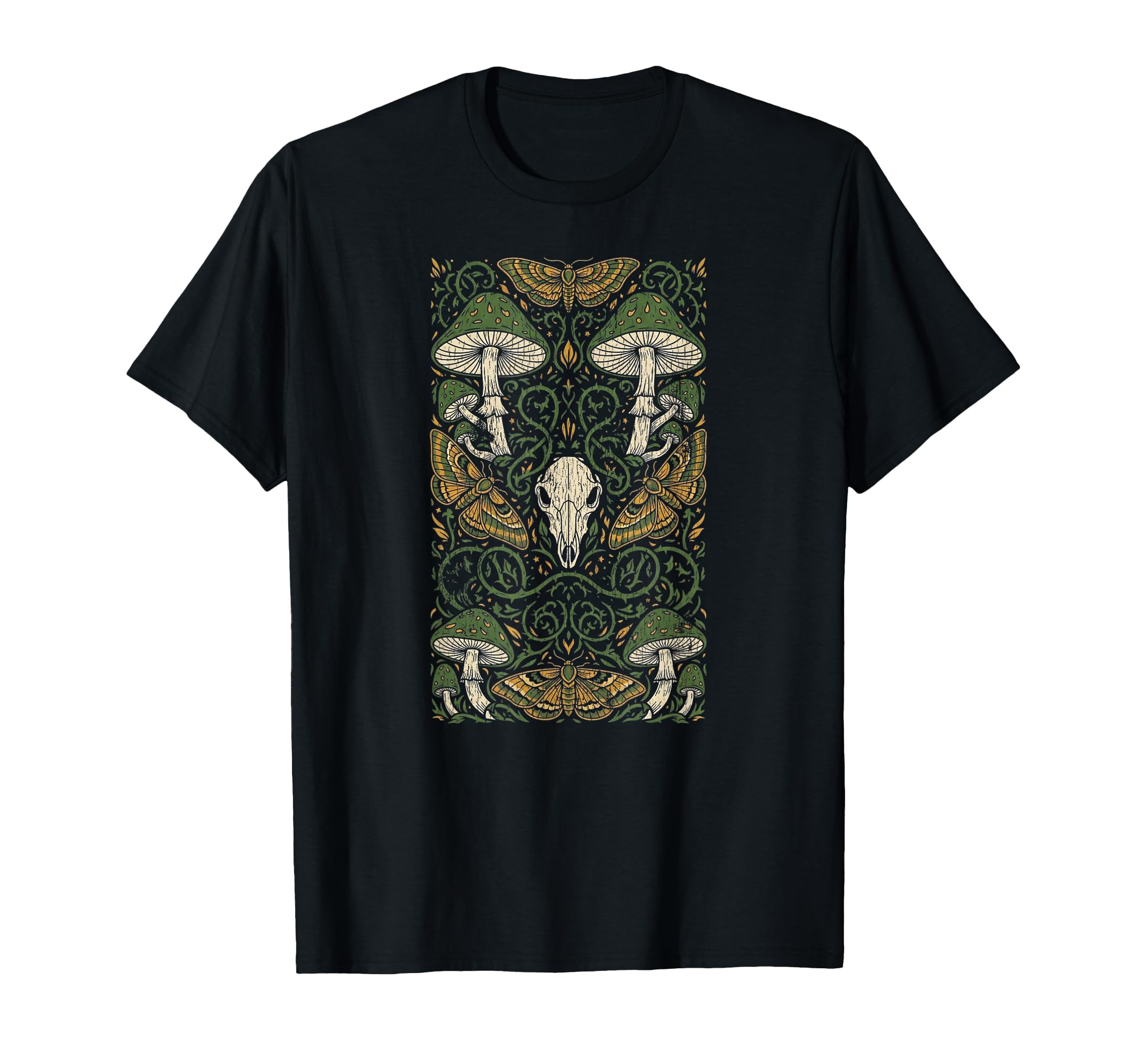 Witchy Botanical Goblincore Art T-Shirt - Minimalist Print Men Women - T-Shirt, Sweatshirt, Hoodie