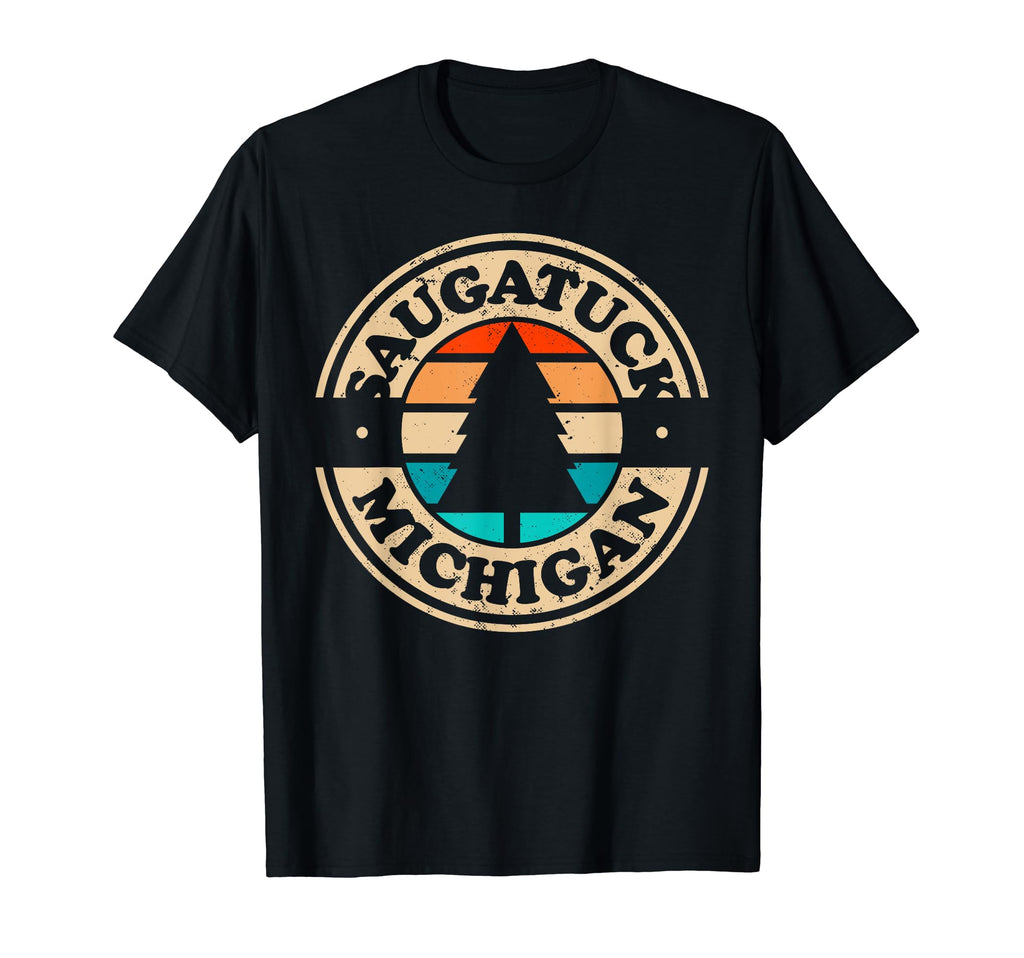 Saugatuck Michigan Mi 70S 80S T-Shirt - Graphic Print for Adults - T-Shirt, Sweatshirt, Hoodie
