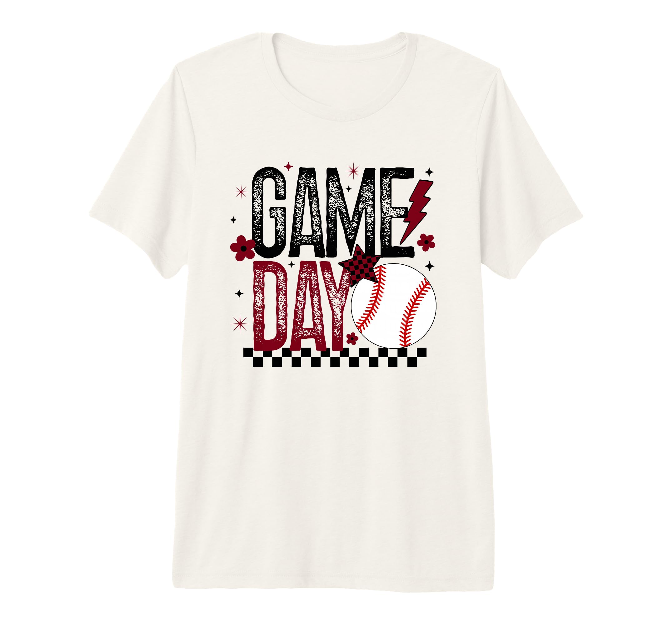 Game Day Baseball Mom Baseball Player T-Shirt - Novelty Apparel for Adults - T-Shirt, Sweatshirt, Hoodie