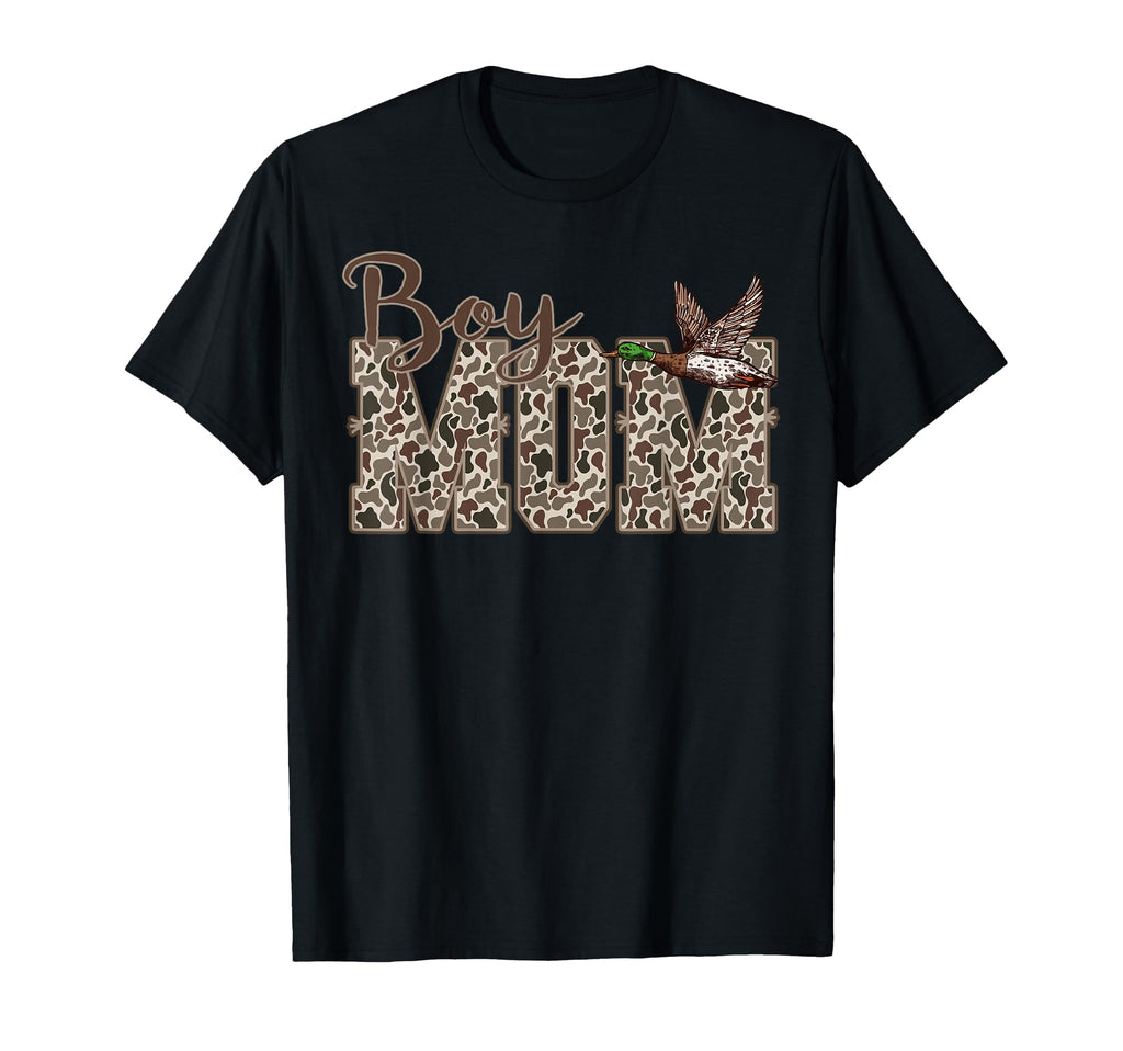 Hunting Mom Duck Camouflage Camo T-Shirt - Novelty Apparel for Adults - T-Shirt, Sweatshirt, Hoodie