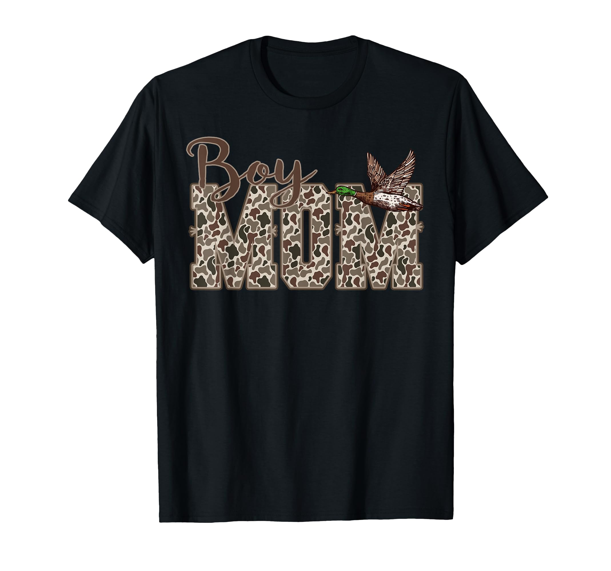 Hunting Mom Duck Camouflage Camo T-Shirt - Novelty Apparel for Adults - T-Shirt, Sweatshirt, Hoodie