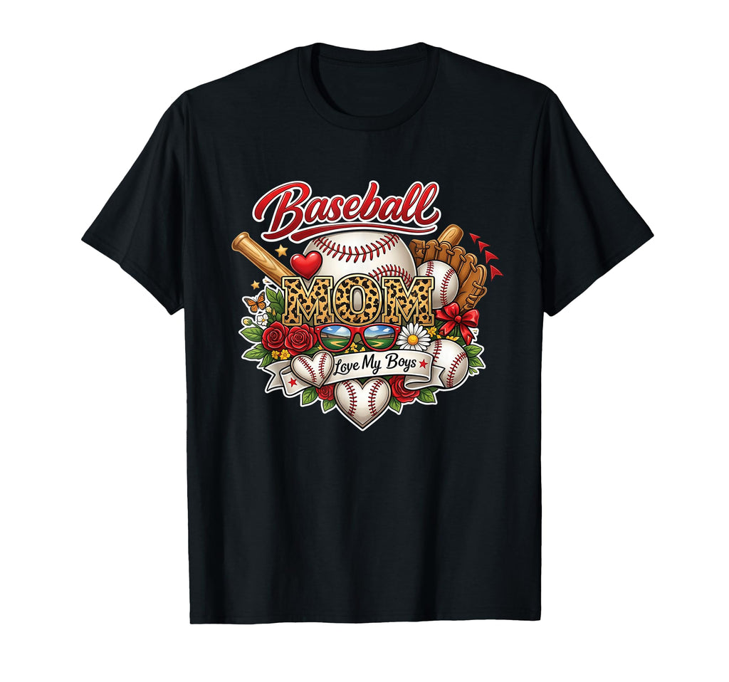 Trendy Baseball Mom Love My Bat Balls T-Shirt - Aesthetic Graphic Unisex - T-Shirt, Sweatshirt, Hoodie