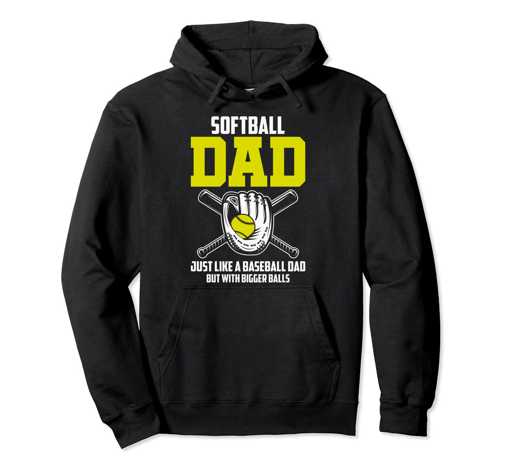 Softball Dad Definition Softball Hoodie - Casual Everyday Wear for Adults - T-Shirt, Sweatshirt, Hoodie