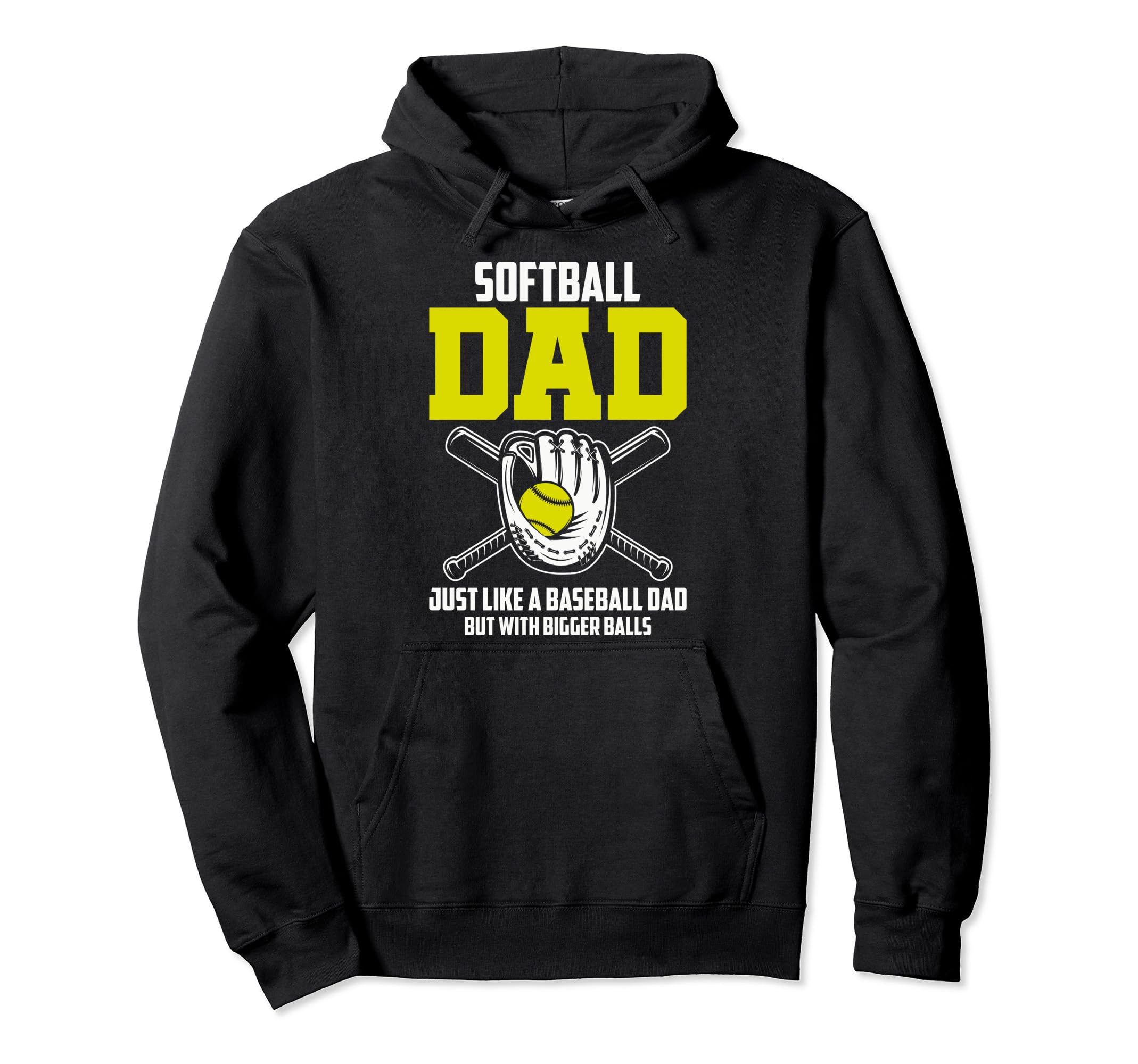 Softball Dad Definition Softball Hoodie - Casual Everyday Wear for Adults - T-Shirt, Sweatshirt, Hoodie