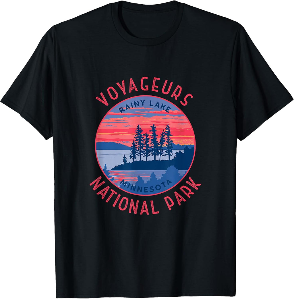 Voyageurs National Park USA Outdoor Merch - Adult & Kids T-Shirts, Sweatshirts & Hoodies apparel design preview 1