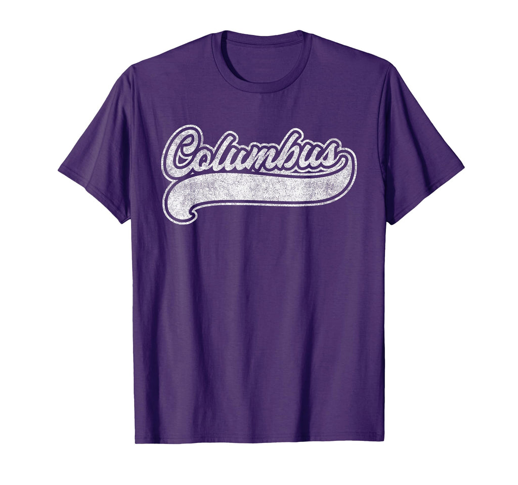 Columbus Ohio Oh Baseball Gift T-Shirt - Minimalist Print for Adults - T-Shirt, Sweatshirt, Hoodie