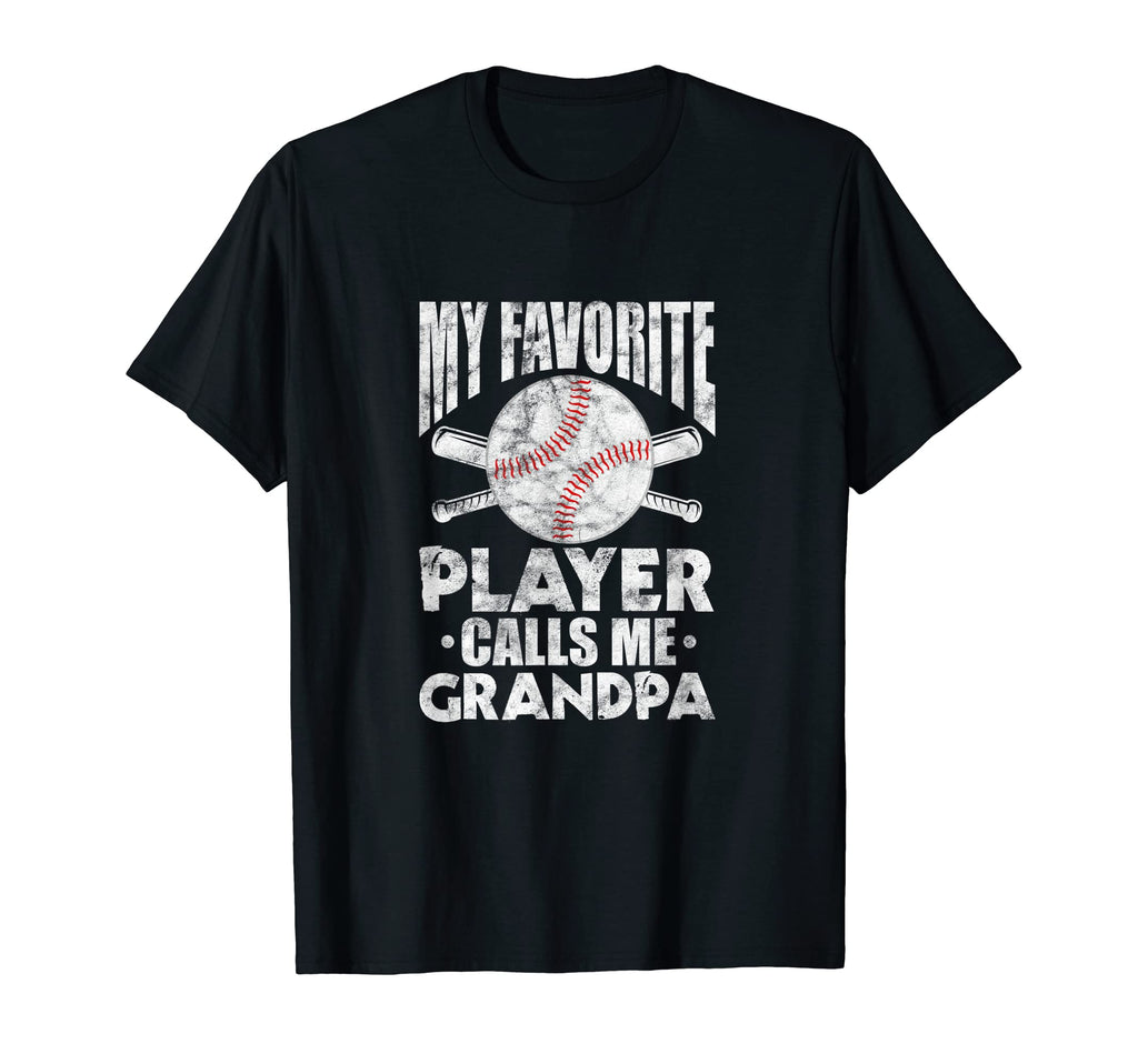 Mens Baseball Grandpa My Favorite T-Shirt - Graphic Print for Adults - T-Shirt, Sweatshirt, Hoodie