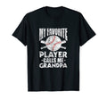 Mens Baseball Grandpa My Favorite T-Shirt - Graphic Print for Adults - T-Shirt, Sweatshirt, Hoodie