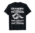 Grandpa And Grandson Legend And Legacy T-Shirt - Novelty Apparel Unisex - T-Shirt, Sweatshirt, Hoodie
