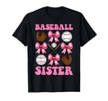 Baseball Sister Baseball Mom T-Shirt - Fun Novelty Design Men Women - T-Shirt, Sweatshirt, Hoodie